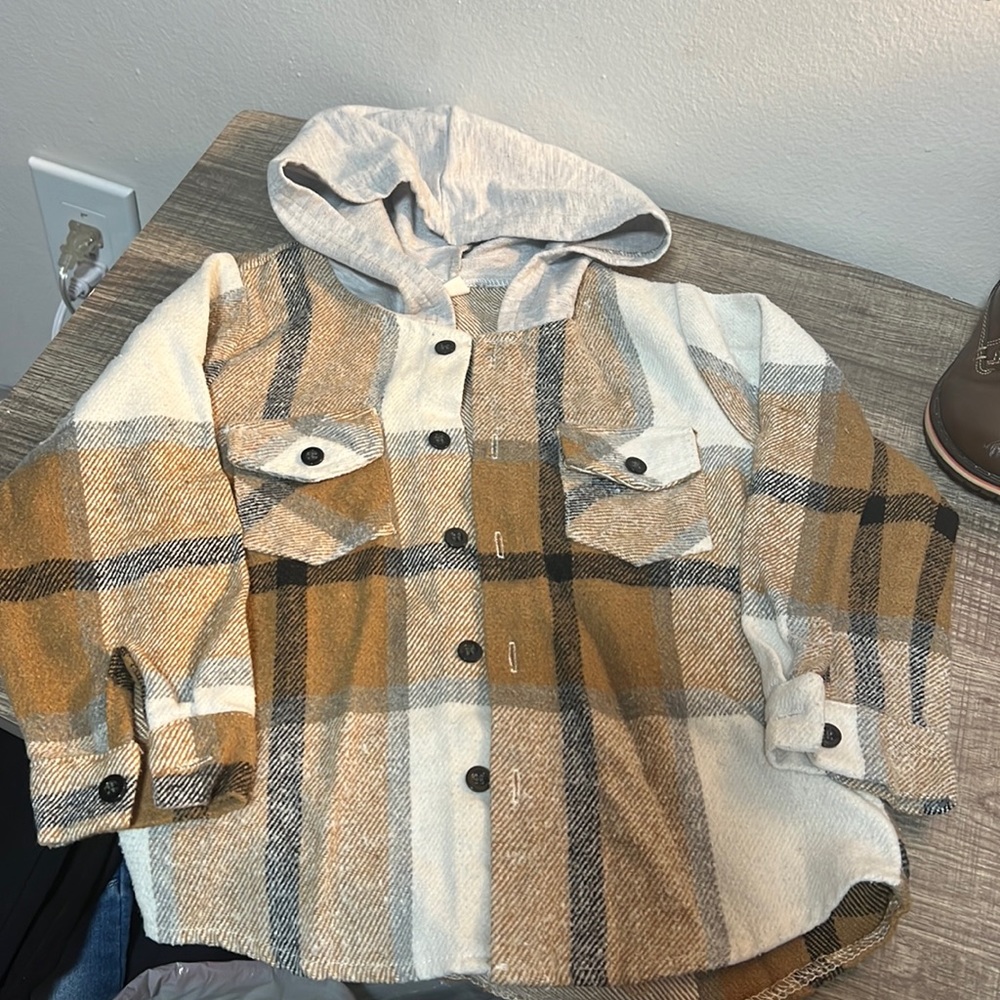 Boys thick flannel
